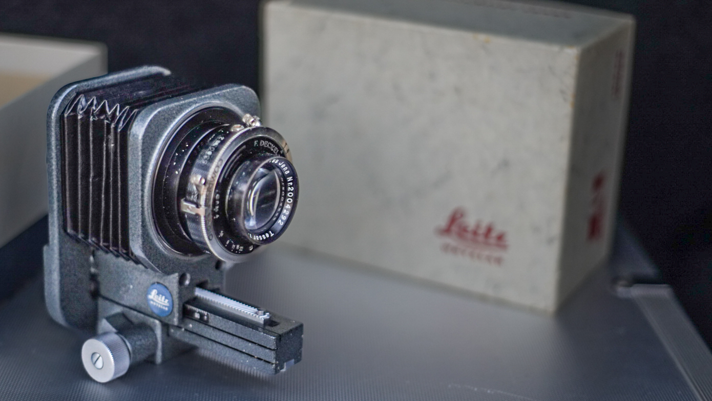  1930s lens with adapter for SONY camera 