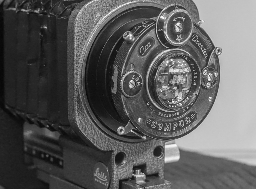  A Carl Zeiss Jena lens on a Leica Bellows 
