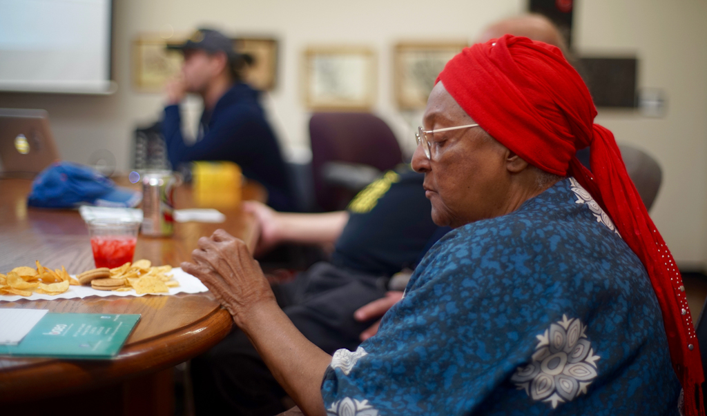  Candid photo of a woman 